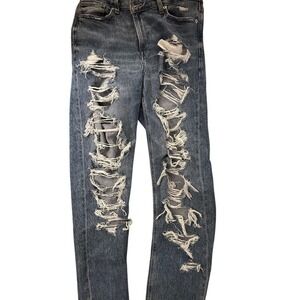 American Eagle highest Rise Mom Jean, size‎ 10 Long